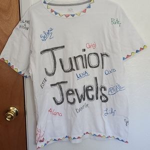 Homemade Taylor Swift "Junior Jewels" Inspired Tee